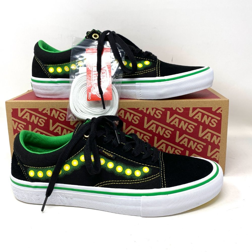 🍃March Sale🍃 VANS Old Skool Pro Shake Junt Black Suede Men’s Size VN0A45JC0V4
